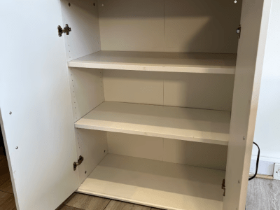 Nail Technician Station In Modern Salon