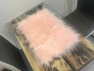 nail table with storage spaces available